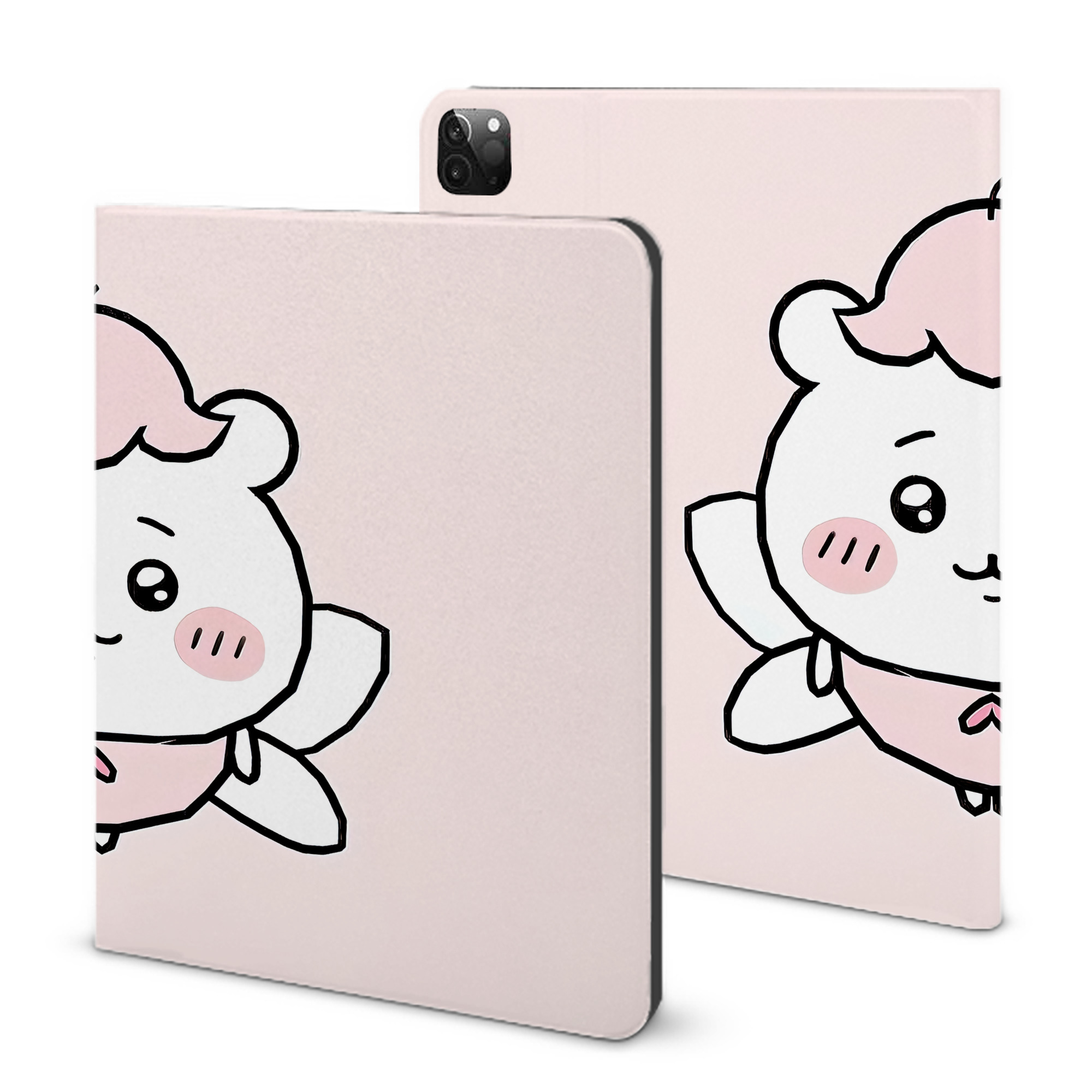 （画像用） ちいかわ Chii-kawa IPadケース ペンホルダー付き ブックスタイルデザイン